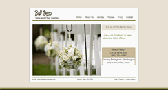 Desktop Screenshot of belldecorentals.com
